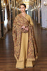 BAREEZE - 3PC DHANAK EMBROIDERED SHIRT DHANAK HEAVY EMBROIDERED SHAWL DUPATTA AND TROUSER - KPR 012