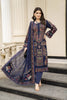 NOOR-E-ARWAH- 3PC DHANAK EMBROIDERED SHIRT DHANAK HEAVY EMBROIDERED DUPATTA DUPATTA AND TROUSER