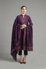 Breeze- 3PC DHANAK EMBROIDERED SHIRT DHANAK HEAVY EMBROIDERED SHAWL DUPATTA AND TROUSER - KPR 018