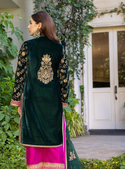 Zainab Chottani Velvet Collection Pareeshay 3 Pieces Unstitched Z-03