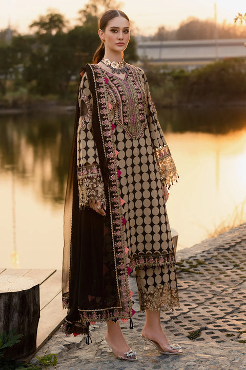 CHARIZMA - 3-PC Unstitched Festive Edit Lawn Collection CQ5-05