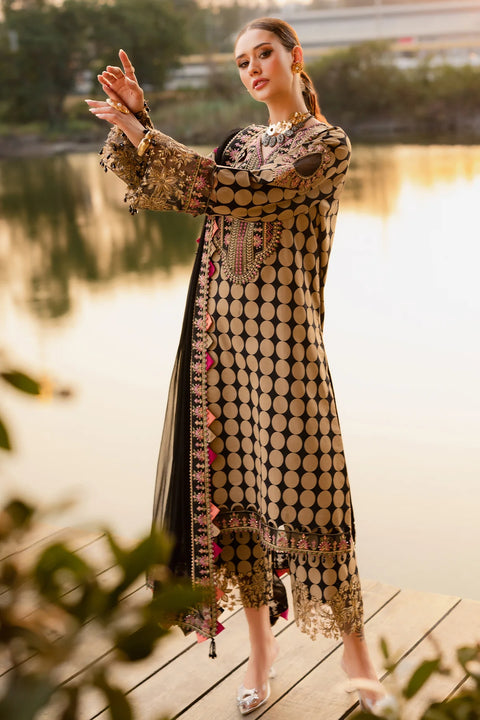 CHARIZMA - 3-PC Unstitched Festive Edit Lawn Collection CQ5-05