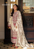 ASIM JOFA - 3PC DHANAK EMBROIDERED SHIRT WITH TWILL PRINTED SHAWL AND TROUSER - WT-1