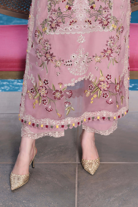 Aneela's  - 3-piece luxury unstiched embroidered dress- (LUX-26-64)