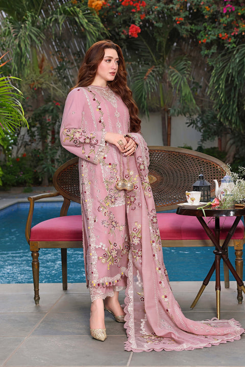 Aneela's  - 3-piece luxury unstiched embroidered dress- (LUX-26-64)
