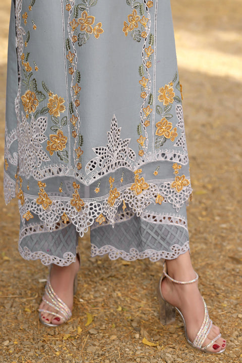 Aneela - Luxury Lawn Embroidered Unstitched 3 Piece -LUX-26-05