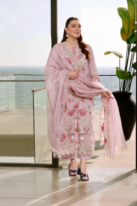 Aneela - Luxury Lawn Embroidered Unstitched 3 Piece -LUX-26-19