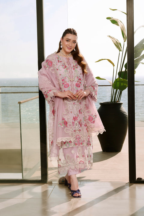 Aneela - Luxury Lawn Embroidered Unstitched 3 Piece -LUX-26-19