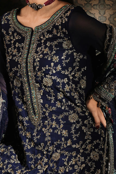 Charizma - 3pc Unstitched Luxury Collection DJW5-09