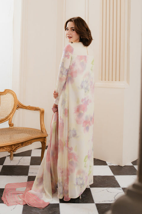 Lulusar - 3-piece embroidered Chiffon suit - (Nirzek)