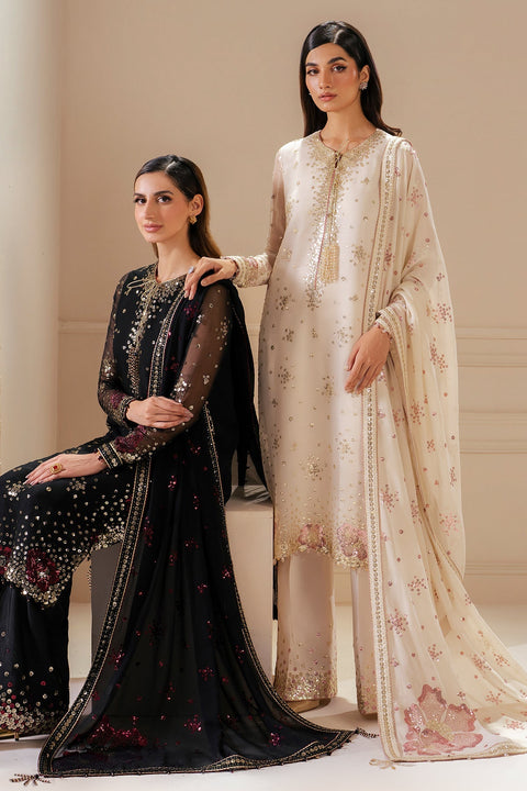 JAZMIN - 3PC CHIFFON EMBROIDERED WITH EMBROIDERED DUPATTA -UC-3070