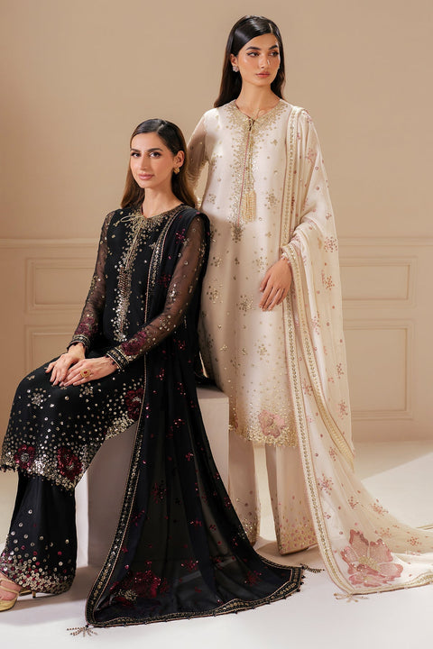 JAZMIN - 3PC CHIFFON EMBROIDERED WITH EMBROIDERED DUPATTA -UC-3070
