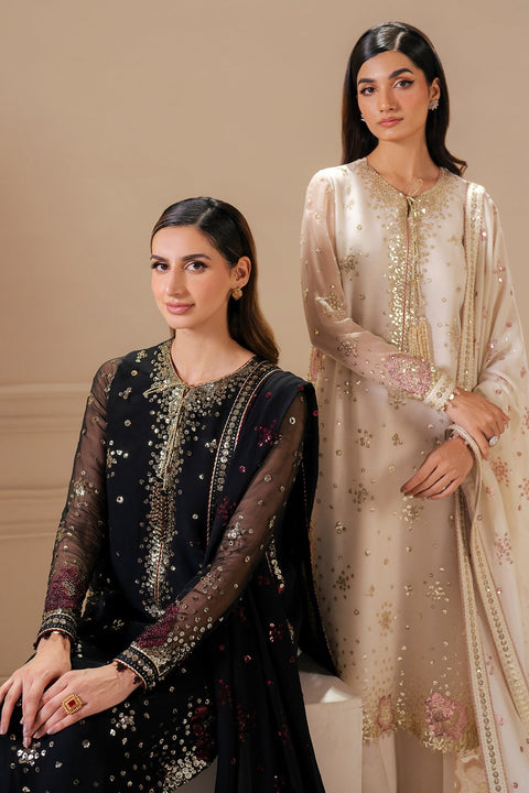 JAZMIN - 3PC CHIFFON EMBROIDERED WITH EMBROIDERED DUPATTA -UC-3069