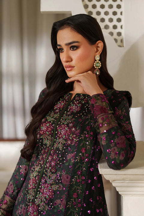 IZNIK - 3 Piece Unstitched Embroidered Lawn Suit : UE-537