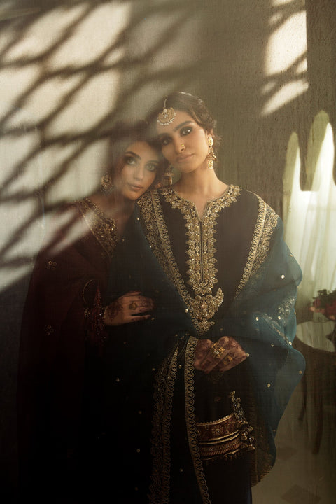 BAROQUE - Velvet Collection 3 Pieces Unstitched PR-874