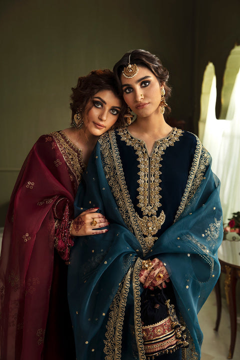 BAROQUE - Velvet Collection 3 Pieces Unstitched PR-874