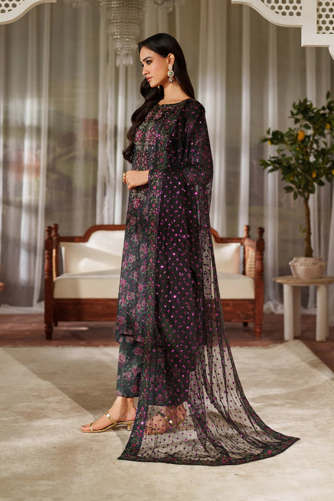 IZNIK - 3 Piece Unstitched Embroidered Lawn Suit : UE-537