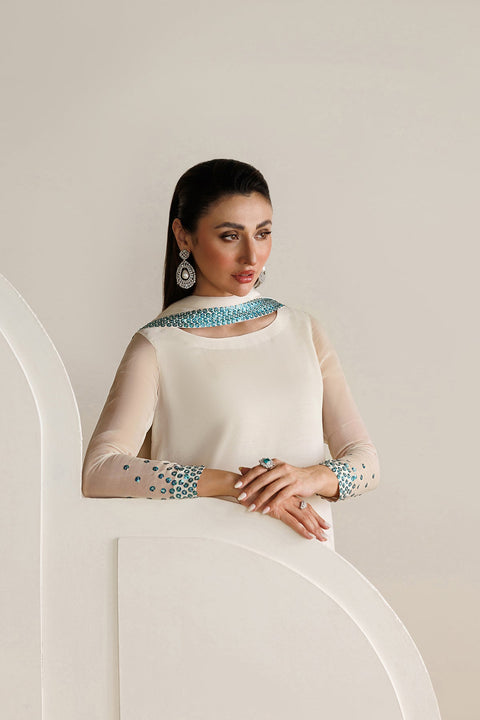 JAZMIN LUXURY EMBROIDERED CHIFFON FORMALS - UC-3134