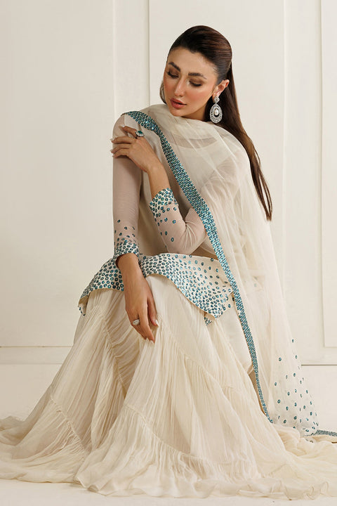 JAZMIN LUXURY EMBROIDERED CHIFFON FORMALS - UC-3134