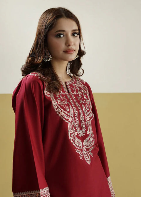URGE - 2PC LAWN EMBROIDERED SHIRT AND EMBROIDERED TROUSER - KPR 15