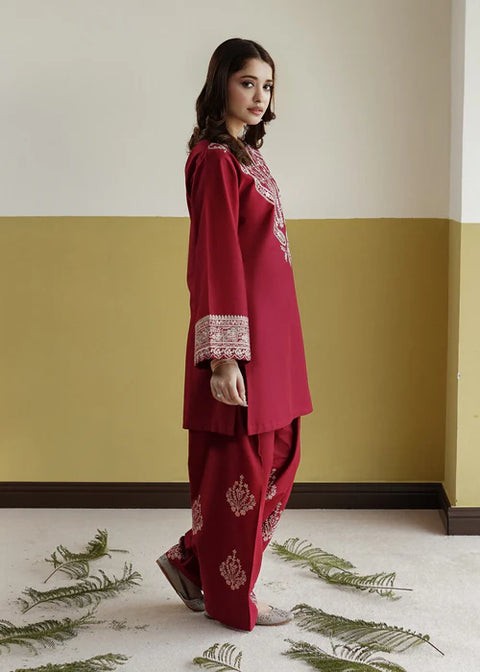 URGE - 2PC LAWN EMBROIDERED SHIRT AND EMBROIDERED TROUSER - KPR 15