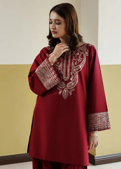 URGE - 2PC LAWN EMBROIDERED SHIRT AND EMBROIDERED TROUSER - KPR 15