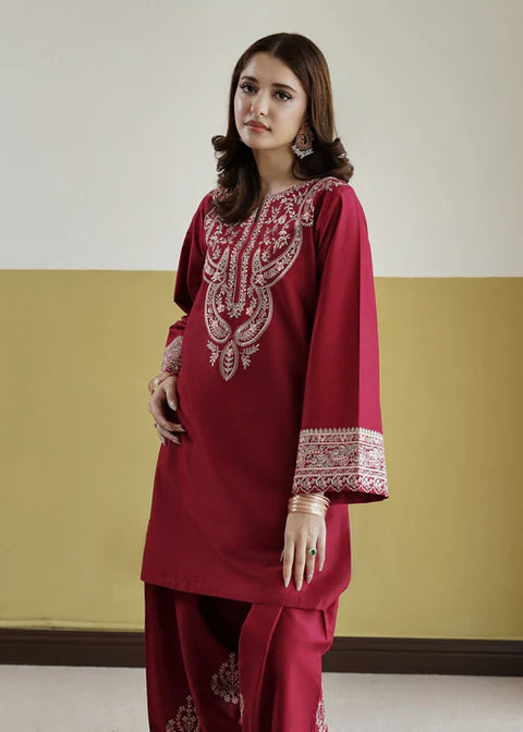URGE - 2PC LAWN EMBROIDERED SHIRT AND EMBROIDERED TROUSER - KPR 15