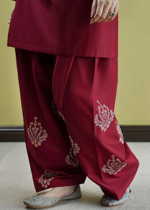 URGE - 2PC LAWN EMBROIDERED SHIRT AND EMBROIDERED TROUSER - KPR 15