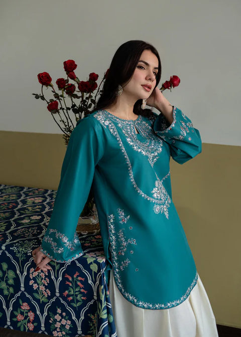 URGE - 2PC LAWN EMBROIDERED SHIRT AND EMBROIDERED TROUSER - ILAYDA
