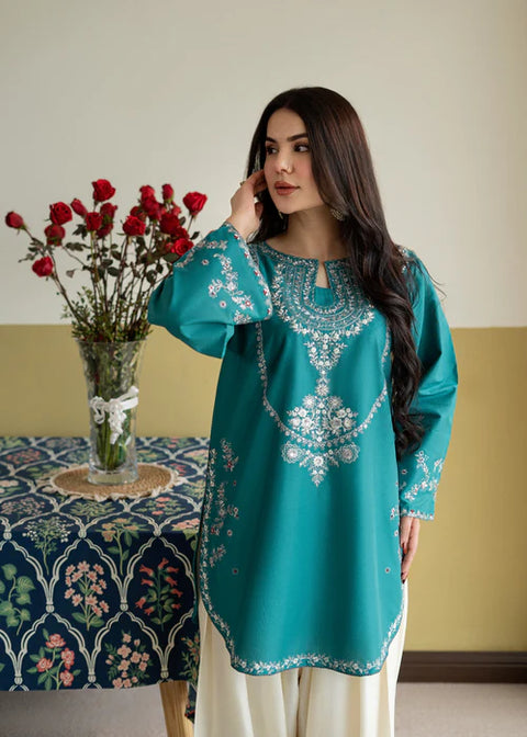 URGE - 2PC LAWN EMBROIDERED SHIRT AND EMBROIDERED TROUSER - ILAYDA