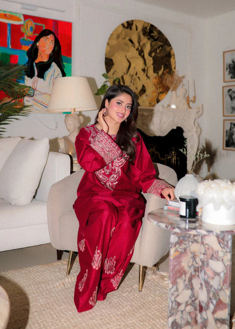 URGE - 2PC LAWN EMBROIDERED SHIRT AND EMBROIDERED TROUSER - KPR 15