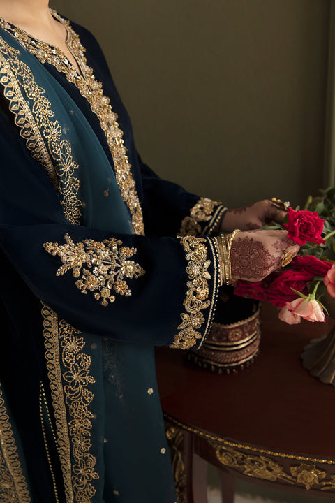 BAROQUE - Velvet Collection 3 Pieces Unstitched PR-874