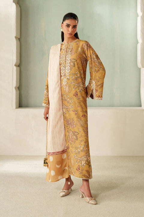 BAROQUE - Luxury Lawn Embroidered 3 Piece Unstitched - UF-4326