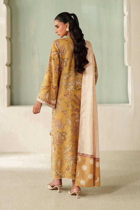 BAROQUE - Luxury Lawn Embroidered 3 Piece Unstitched - UF-4326