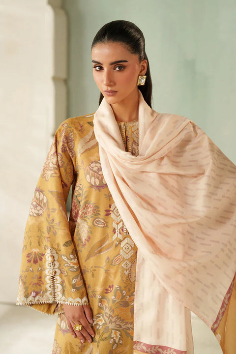 BAROQUE - Luxury Lawn Embroidered 3 Piece Unstitched - UF-4326