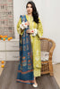 URGE - 3PC LAWN EMBROIDERED SHIRT WITH DIAMOND PRINTED DUPATTA AND EMBROIDERED TROUSER - HZG1597
