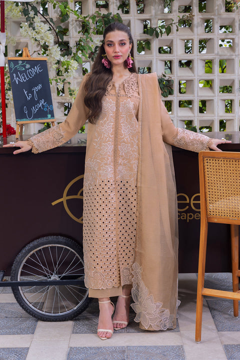 RANG RASIYA - Luxury Lawn Embroidered 3 Piece Unstitched - Kaia