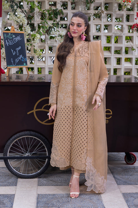 RANG RASIYA - Luxury Lawn Embroidered 3 Piece Unstitched - Kaia