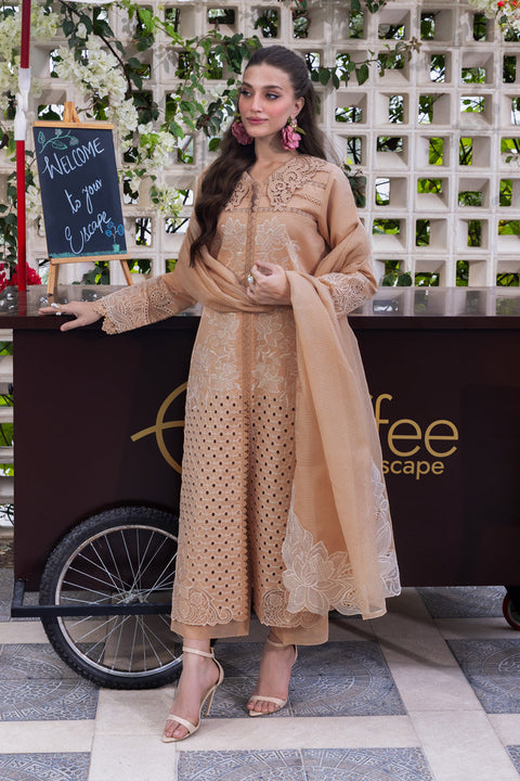 RANG RASIYA - Luxury Lawn Embroidered 3 Piece Unstitched - Kaia