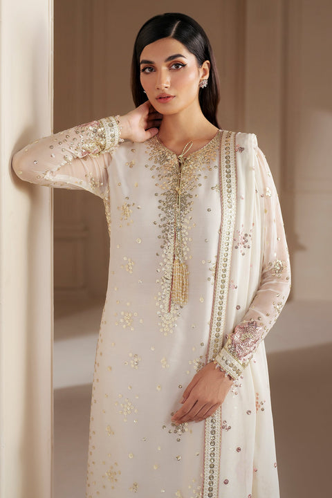 JAZMIN - 3PC CHIFFON EMBROIDERED WITH EMBROIDERED DUPATTA -UC-3069