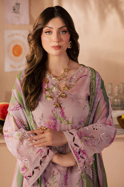 Nureh Luxury Lawn Embroidered 3 Pc Unstitched Collection NP-648