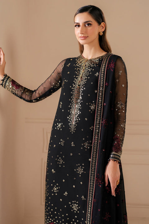 JAZMIN - 3PC CHIFFON EMBROIDERED WITH EMBROIDERED DUPATTA -UC-3070