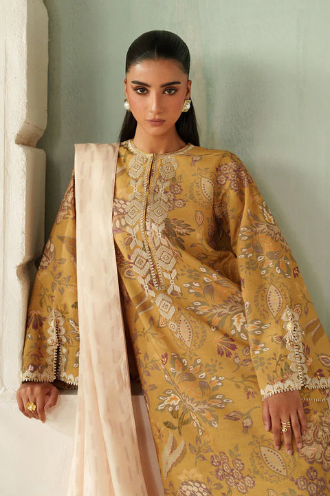 BAROQUE - Luxury Lawn Embroidered 3 Piece Unstitched - UF-4326