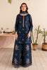 BATIK - 3PC LAWN EMBROIDERED SHIRT WITH ORGANZA EMBROIDERED Dubatta AND TROUSER - KPR1837