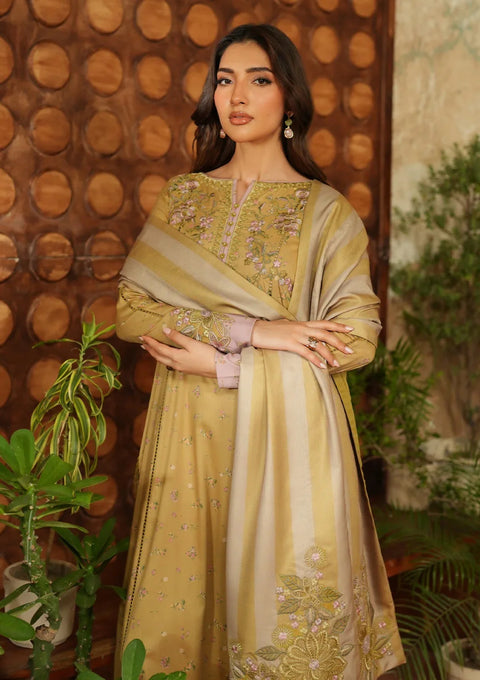 IZNIK - 3 Piece Unstitched Embroidered Lawn Suit : IPF#04