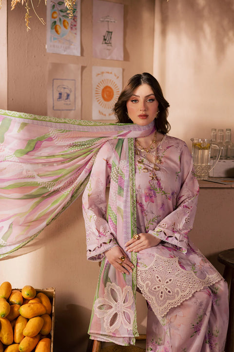 Nureh Luxury Lawn Embroidered 3 Pc Unstitched Collection NP-648