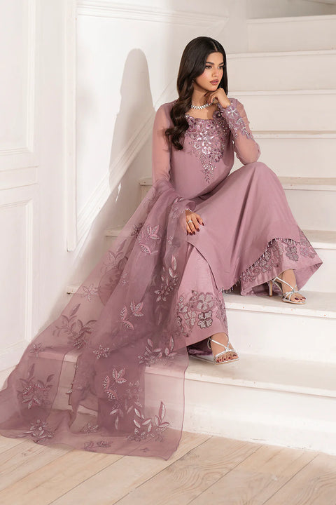 IZNIK 3pc Unstitched EMBROIDERED CHIFFON UE-418