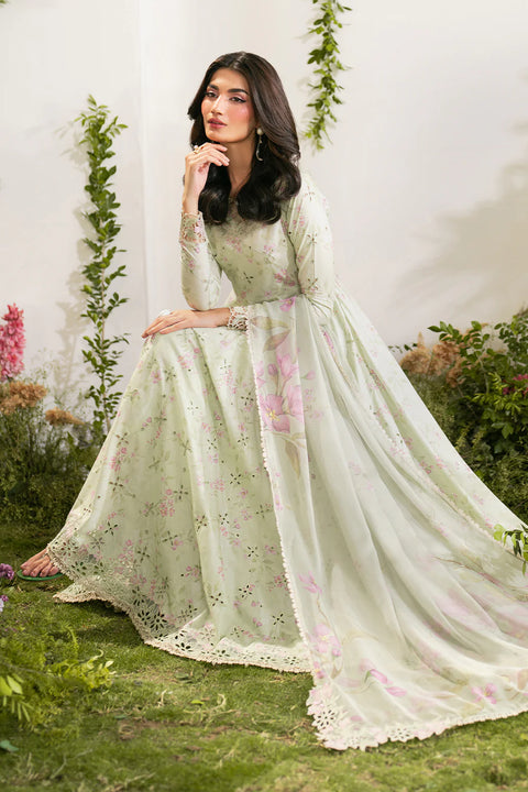Iznik Embroidered Lawn Suits Unstitched 3 Piece IZ25FE IFE-11