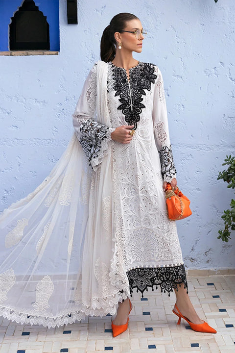 Maria b - 3 Piece Embroidered Paper Lawn Suit | DS-2505-A
