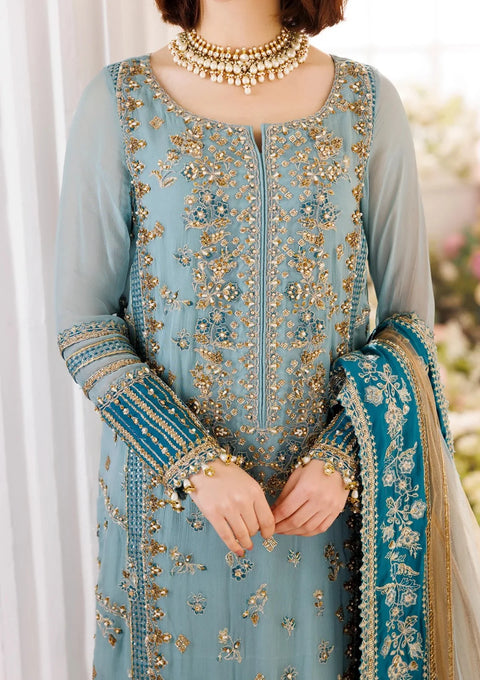 Charizma - 3pc Unstitched Luxury Collection - Dastan E Jashan - CDJ25